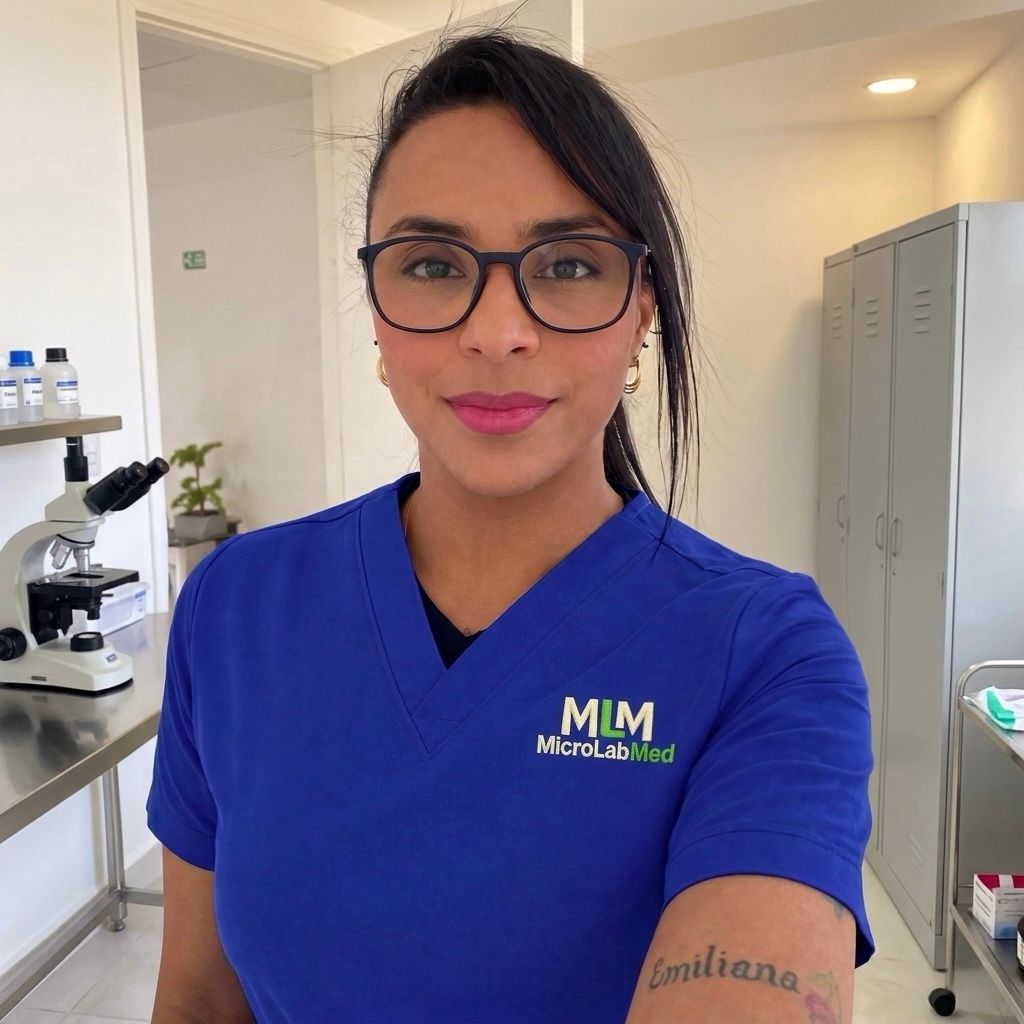 Melissa Pacheco, microbióloga y fundadora de MicroLabMed